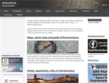 Tablet Screenshot of myguide.es